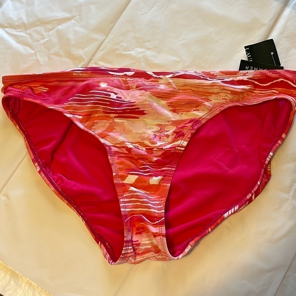 Ralph Lauren NWT bikini , coral, size 12,